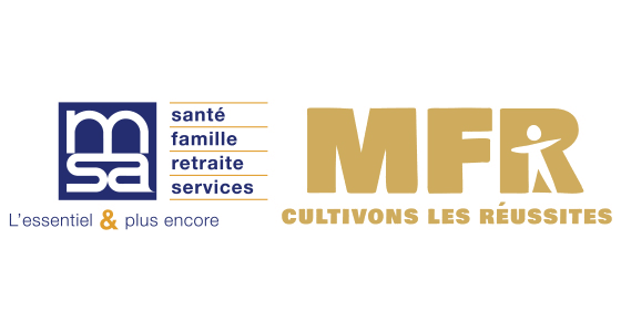 Logos de la MSA et de la MFR